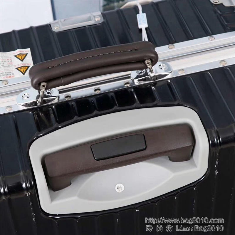 潮牌Suprmem聯名rimowa日默瓦 專櫃雙排萬向靜音飛機輪 航空7系鋁合金 拉箱/拉杆箱 20寸登機箱  xbt1143